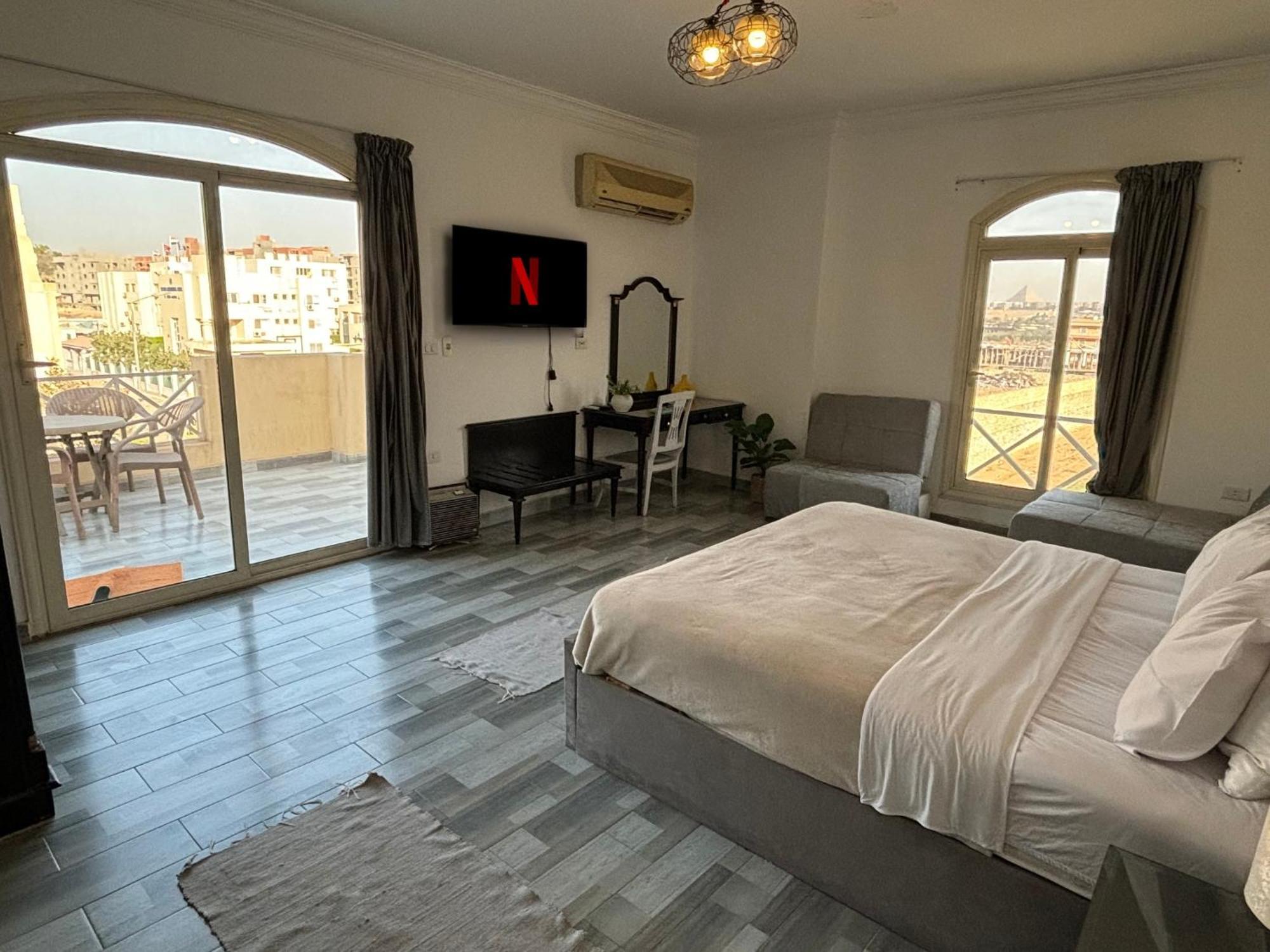 K Boutique Hotel Medspa-Pyramids & Grand Egyptian Museum Ghatati ภายนอก รูปภาพ